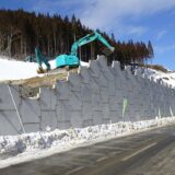 テールアルメ設置工事