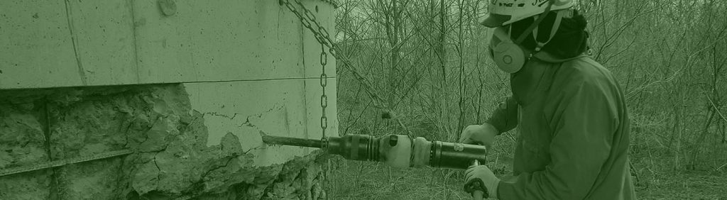 斫り工事のイメージ